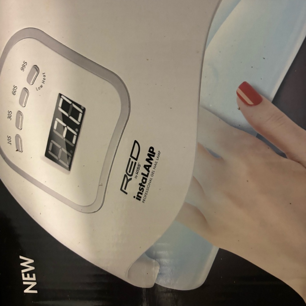 KISS RED instaLAMP Gel Nail Dryer